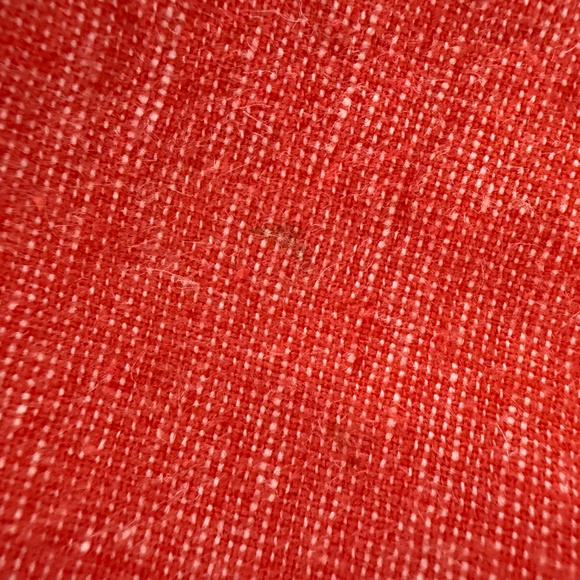 Banana Republic Factory Linen Blend Muted Red Shorts Men's Size 36 See Notes - Picture 3 of 7